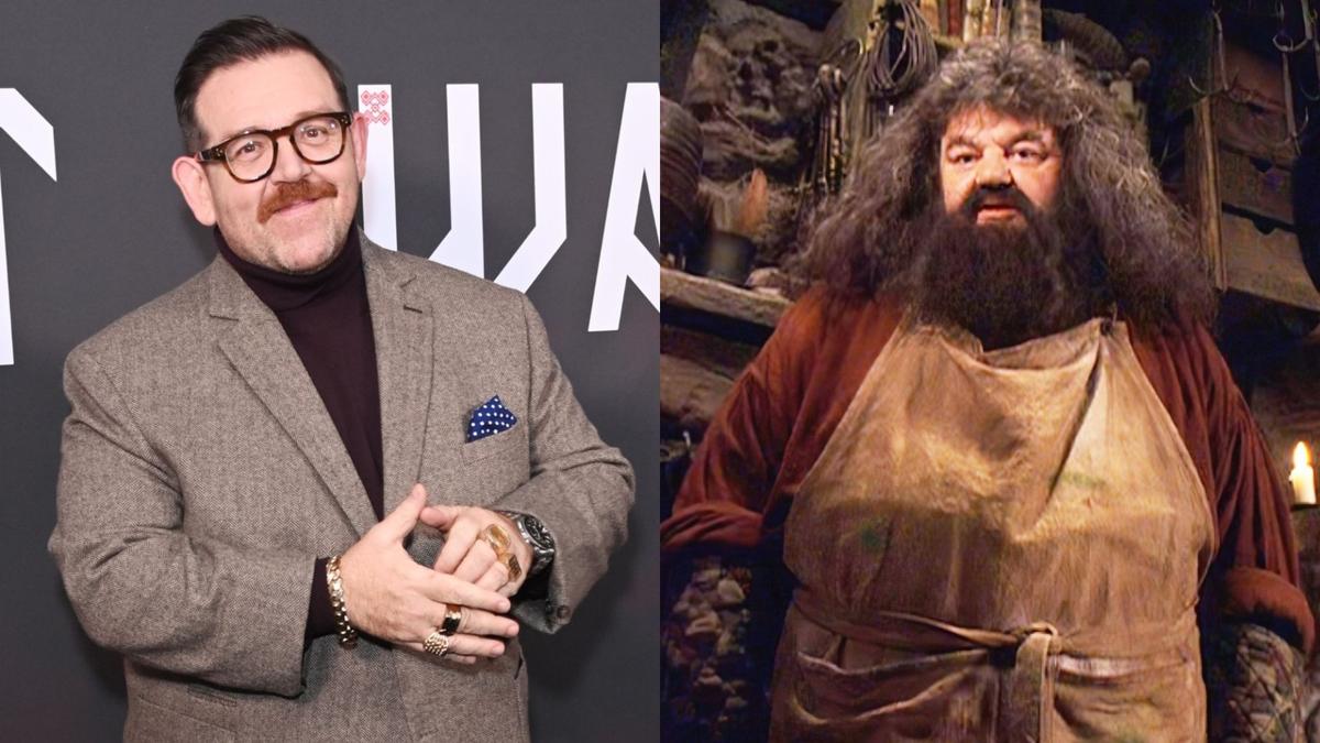 Nick Frost em negociações para viver Hagrid na nova série de Harry Potter da HBO