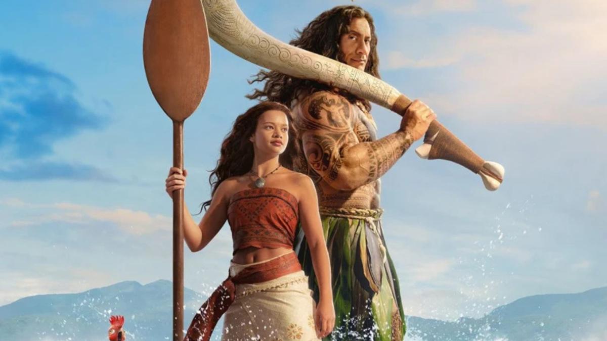 Live-action de Moana revela visual de Dwayne Johnson como Maui em novo trailer oficial